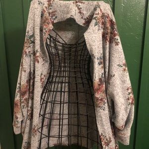 Floral cardigan